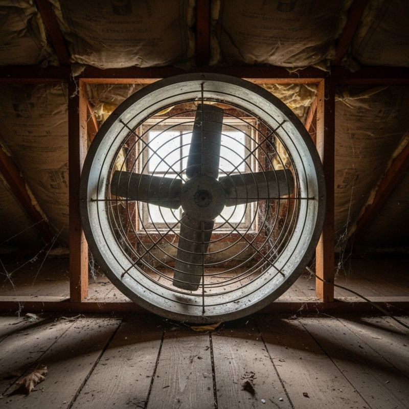 Attic Fan Installation
