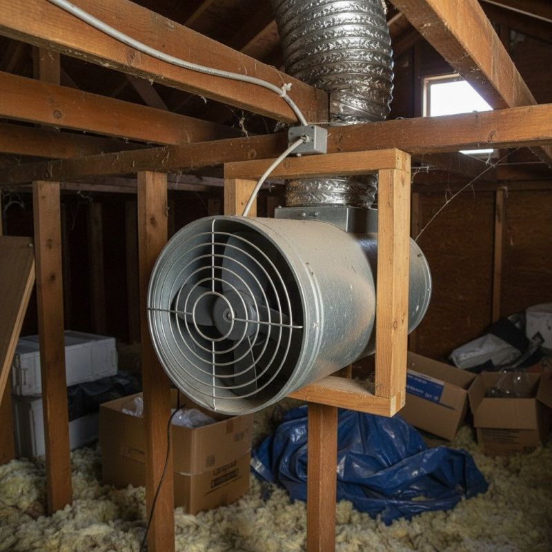 Attic Fan Replacement