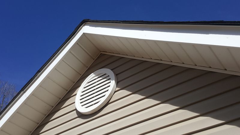 House Attic Fan Installation detail